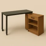 foldable l-shaped desk source: whizzier.com