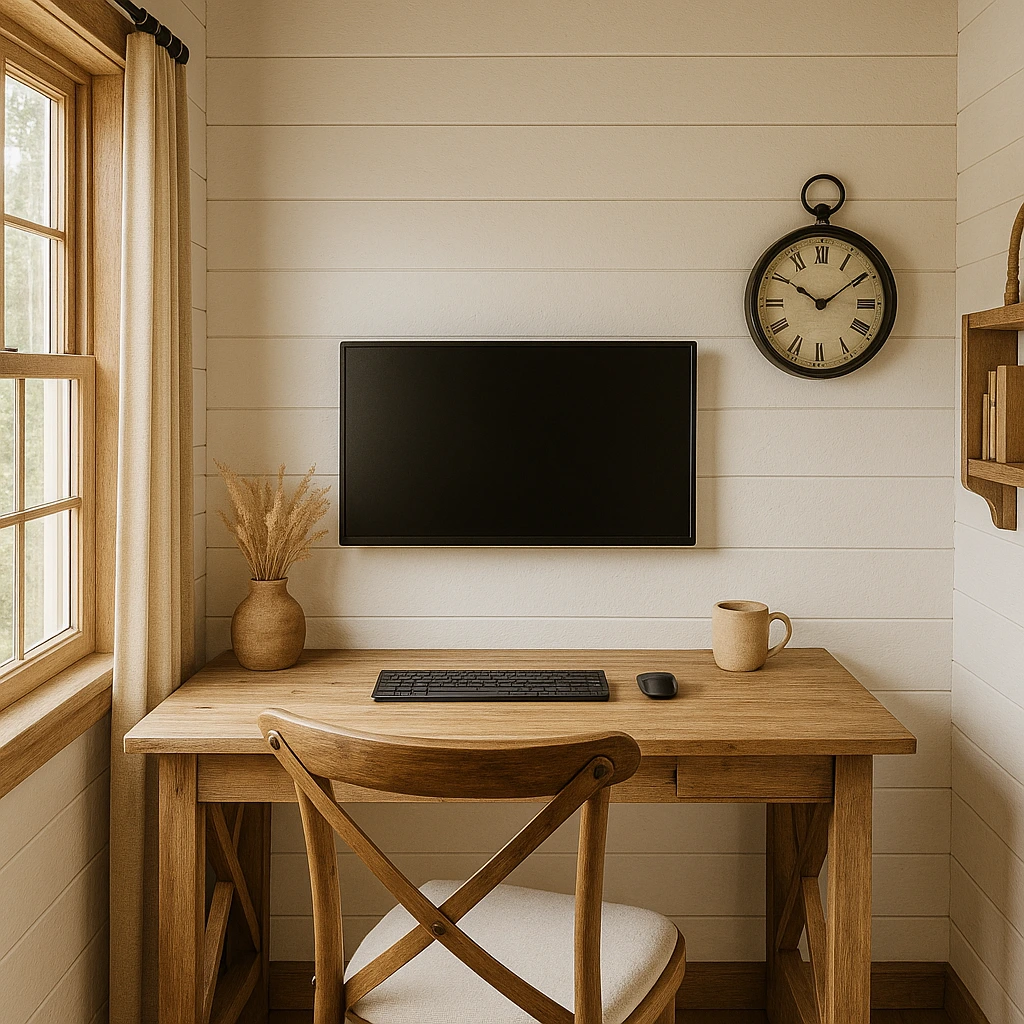 farmhouse style small home office ideas