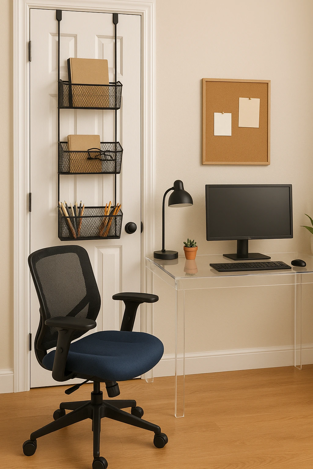 Small Home Office Ideas With Storage Doors Bonus