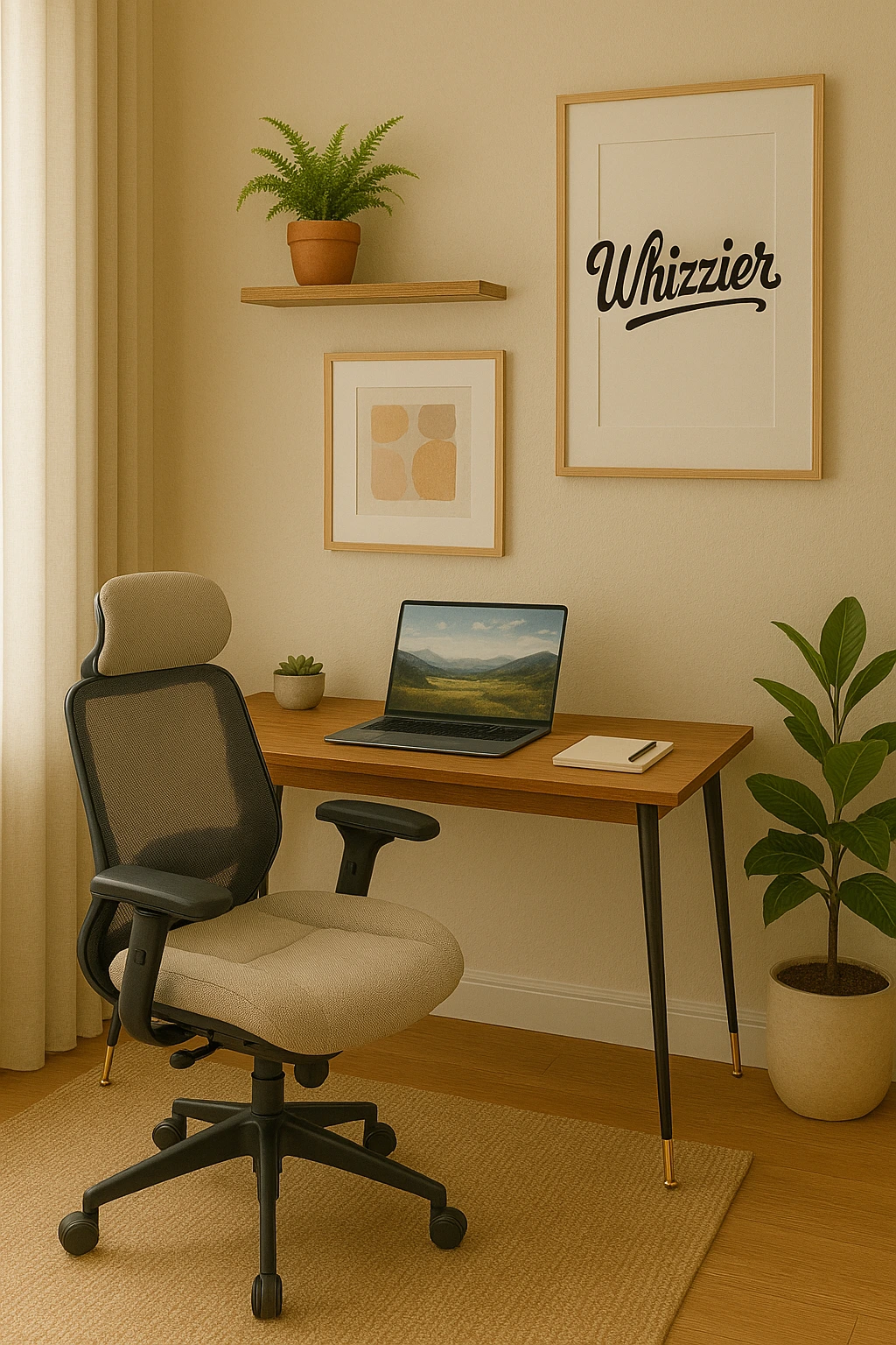 Whizzier Personalized Small Home Office Ideas