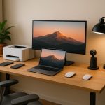 home office setup picture