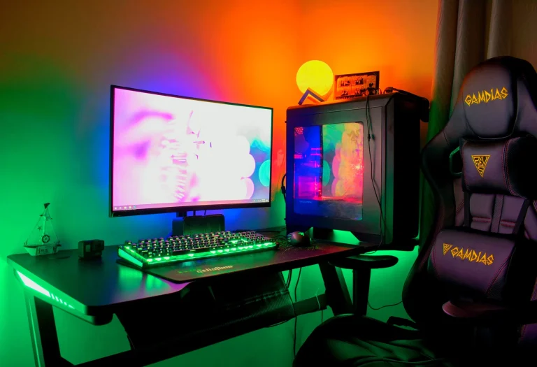 the best gaming monitor list with home game setup